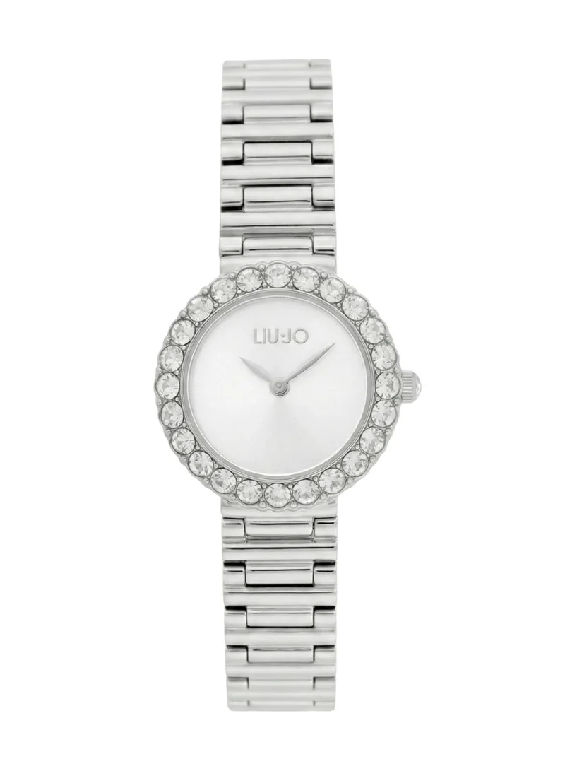 ليو جو ساعة ليو جو فضية للموضة